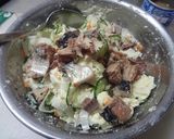 おからと鯖缶deポサラ風作り方3写真