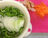 簡単 ゴーヤチャンプル 和風味作り方1写真