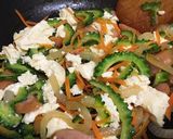 簡単 ゴーヤチャンプル 和風味作り方3写真