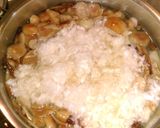 ☆えぞ雪の下きのこと大根おろしの味噌汁☆作り方3写真