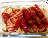 レンチン簡単！巻き巻き肉じゃが作り方4写真