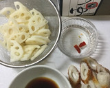 簡単！蓮根の炒め物♡作り方1写真
