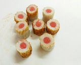 簡単☆ちくわのたらこ詰め焼き♪作り方2写真