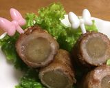 お弁当＆おつまみに♡ごぼうの豚バラ巻き作り方10写真