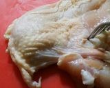 とり胸肉マヨネーズ卵プラス漬け作り方1写真