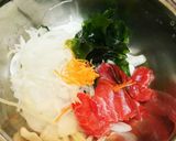 簡単♪新玉ねぎとマグロの胡麻ドレ合え☆作り方2写真