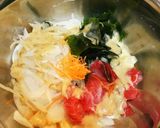 簡単♪新玉ねぎとマグロの胡麻ドレ合え☆作り方3写真