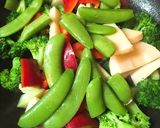 シンプル美味 色々野菜のペペロンチーノ作り方7写真