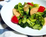 シンプル美味 色々野菜のペペロンチーノ作り方8写真