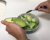 わさび菜のマヨポンサラダ作り方4写真