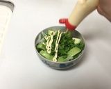 わさび菜のマヨポンサラダ作り方6写真