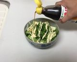 わさび菜のマヨポンサラダ作り方7写真