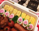 お弁当に！竹輪のお花畑❁﻿作り方1写真