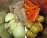 豚もも肉と野菜の煮物☆叉焼(^^♪作り方1写真