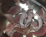 豚ハツともやしのエスニック炒め作り方1写真