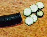 ズッキーニのはさみ焼き作り方1写真
