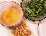 赤いきつねデラックス☆かきたまうどん作り方1写真