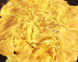 らっきょうの塩漬けを使った卵焼き作り方5写真