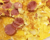らっきょうの塩漬けを使った卵焼き作り方6写真
