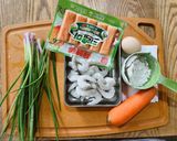 海鮮とネギの卵焼き作り方1写真