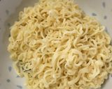 冷やし納豆しらす豆乳みそラーメン作り方3写真