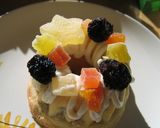 ★クリスマスリース★　チーズケーキ作り方9写真