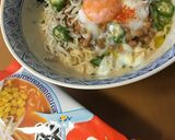 冷やし納豆しらす豆乳みそラーメン作り方5写真