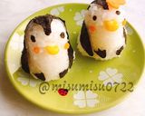 ペンギンおにぎりタンドリーチキン遠足弁当作り方10写真