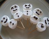 マシュマロ★スノーマン作り方3写真