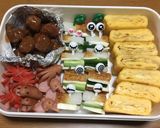 子供のお弁当に かわいい目玉ピック作り方5写真