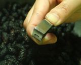 桑の実の下処理。軸の取り方作り方2写真