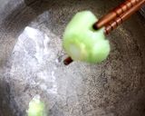 簡単！小松菜でバラ。緑の薔薇に見える♡作り方1写真