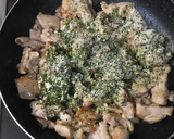 青のりとチーズをまとったチキン作り方3写真