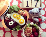 簡単 キャラ弁 おかず うずら 目玉焼き作り方9写真