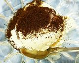 バニラアイスのコーヒー豆がけ作り方2写真