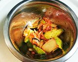 ☆簡単☆家飲みおつまみ☆キムチアボガド作り方2写真