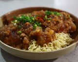冷やし坦々風ジュレまぜみそラーメン作り方10写真