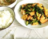 シャキっとアスパラと海老の中華炒め作り方12写真