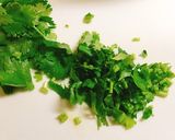 パクチークリームパスタ作り方1写真
