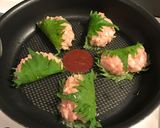 甘辛たれでふっくら大葉れんこん鶏つくね♡作り方4写真