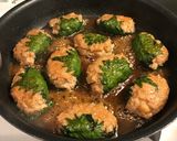 甘辛たれでふっくら大葉れんこん鶏つくね♡作り方8写真