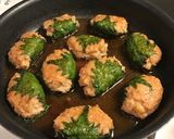 甘辛たれでふっくら大葉れんこん鶏つくね♡作り方9写真