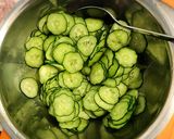 我が家のキュウリの酢の物♡作り方1写真