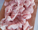 夏野菜とむね肉のさっぱり煮びたし作り方1写真