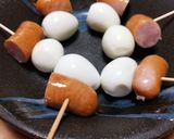 お弁当にgood♪うずらウインナー串♥作り方2写真