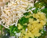 大葉チーズたくあんチヂミ[大量消費にも]作り方1写真