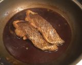 フライパンで魚の煮付け…嫁ぐ娘へ。作り方9写真