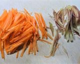 細切り野菜の和風サラダ作り方4写真
