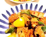 薩摩揚げ☆ナスとピーマンのピリ辛味噌炒め作り方7写真