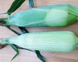 レンジ超簡単とうもろこし★皮むき約3秒作り方1写真